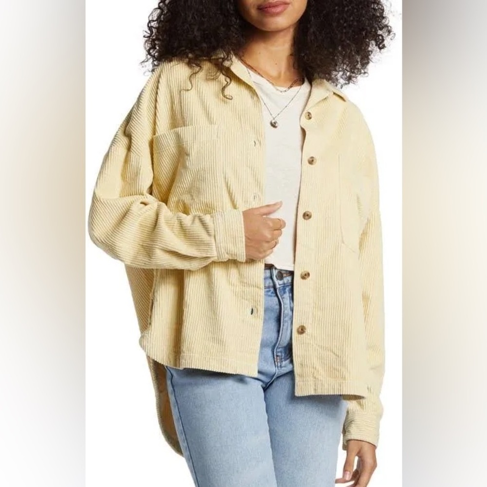 BILLABONG Cream Corduroy Jacket